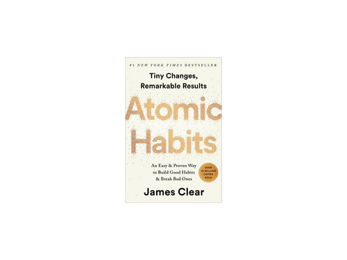 Atomic Habits by James Clear book cover