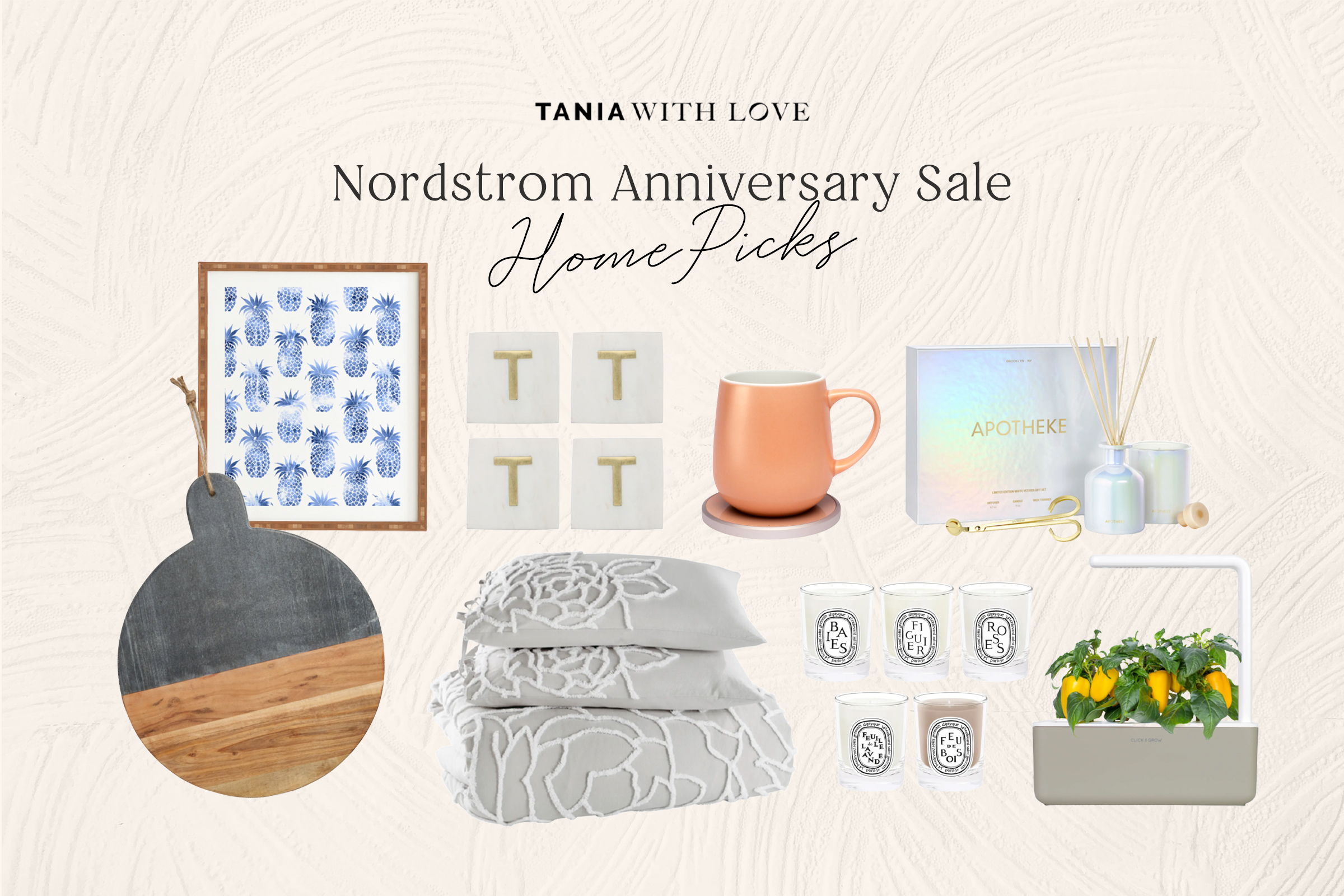 collage of home picks nordstrom sale gift ideas