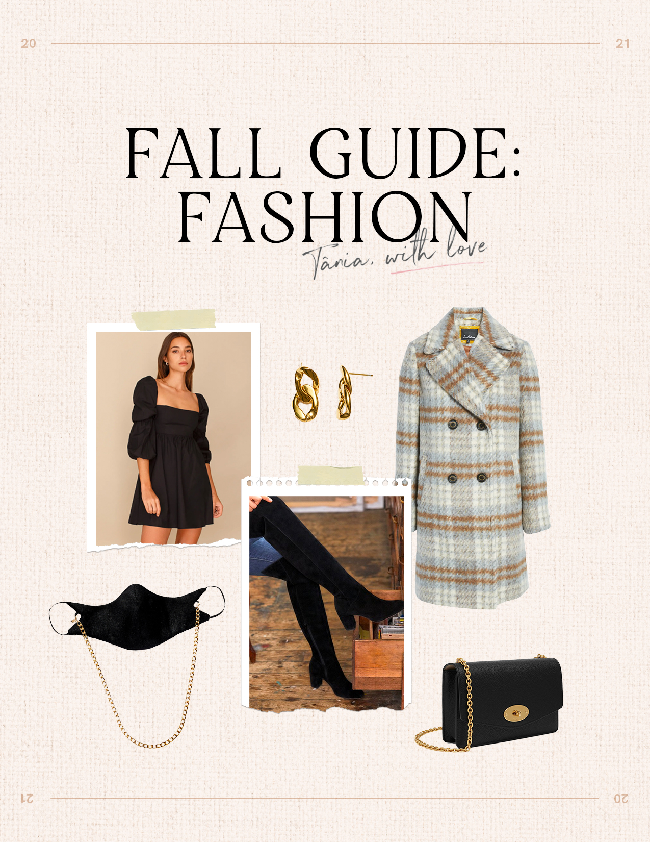 what to shop for fall fashion post collage