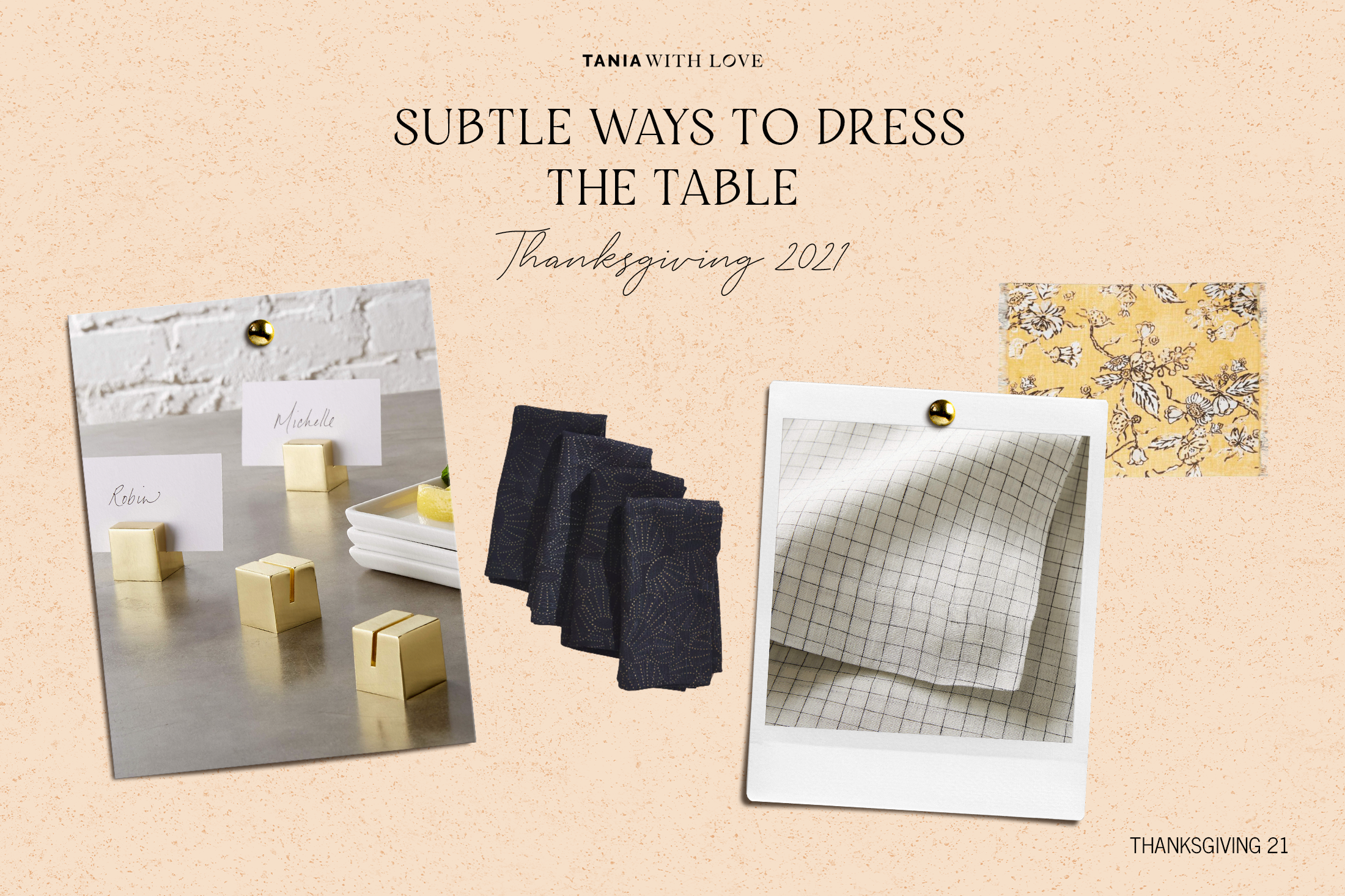 thanksgiving table dressing ideas