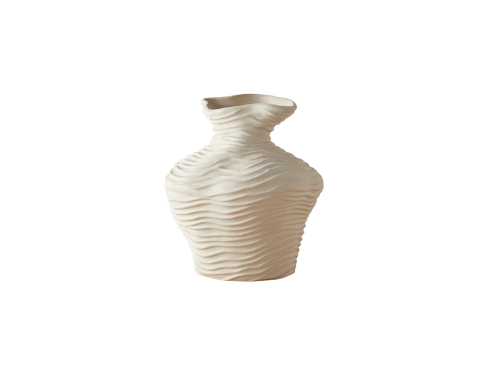 organic ceramic vase
