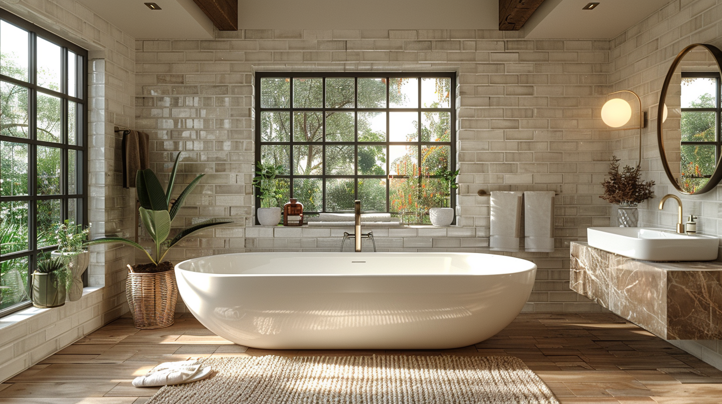 large tub in bathroom How To Project Manage A Bathroom Renovation